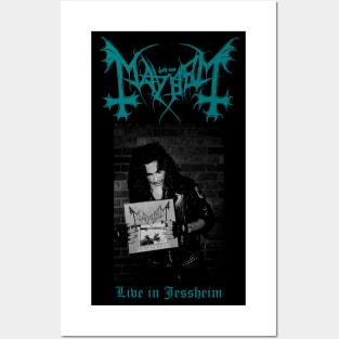 Mayhem Live in Jessheim | Black Metal Posters and Art